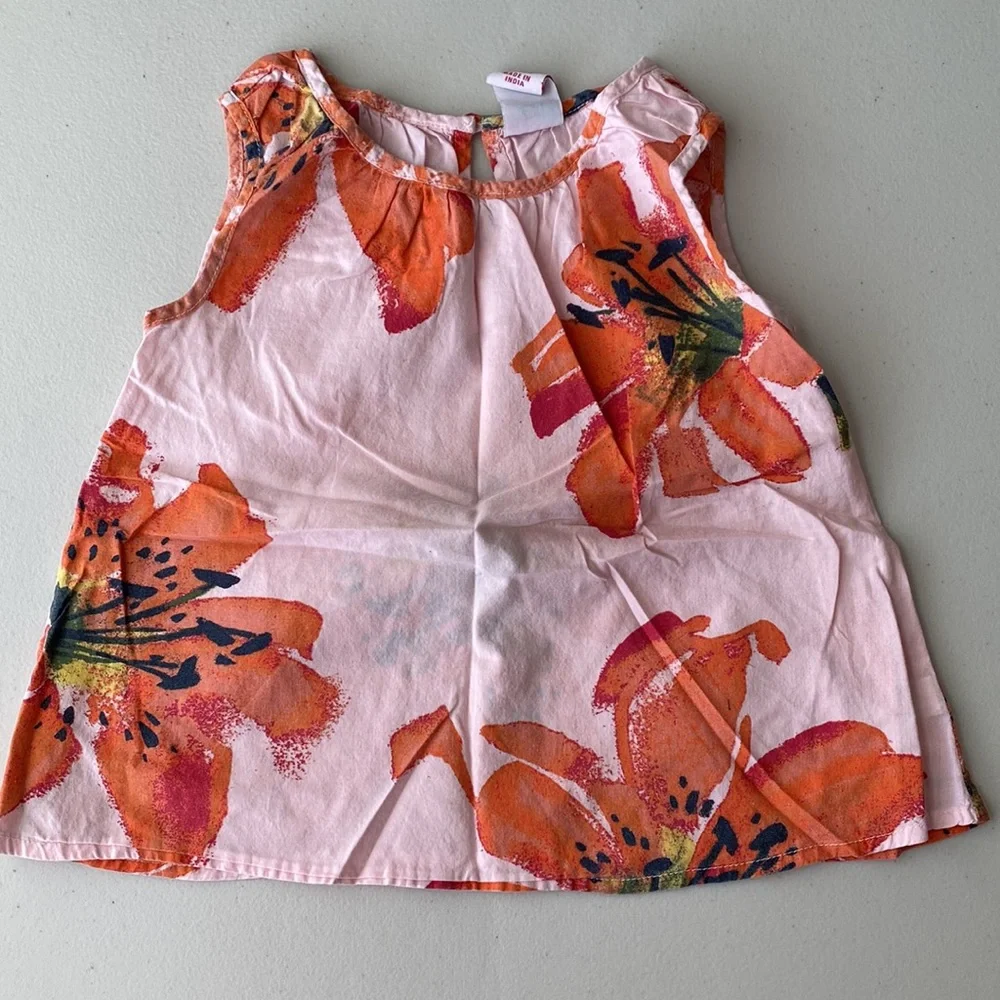 BABY GAP| toddlers floral print top - Picture 1 of 5
